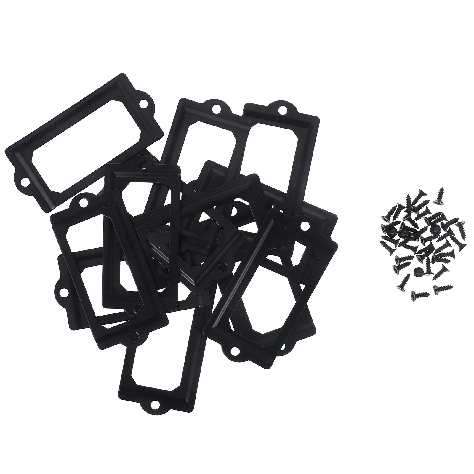 1Set Iron Drawer Label Holder  - Furniture Hardware Names review and price