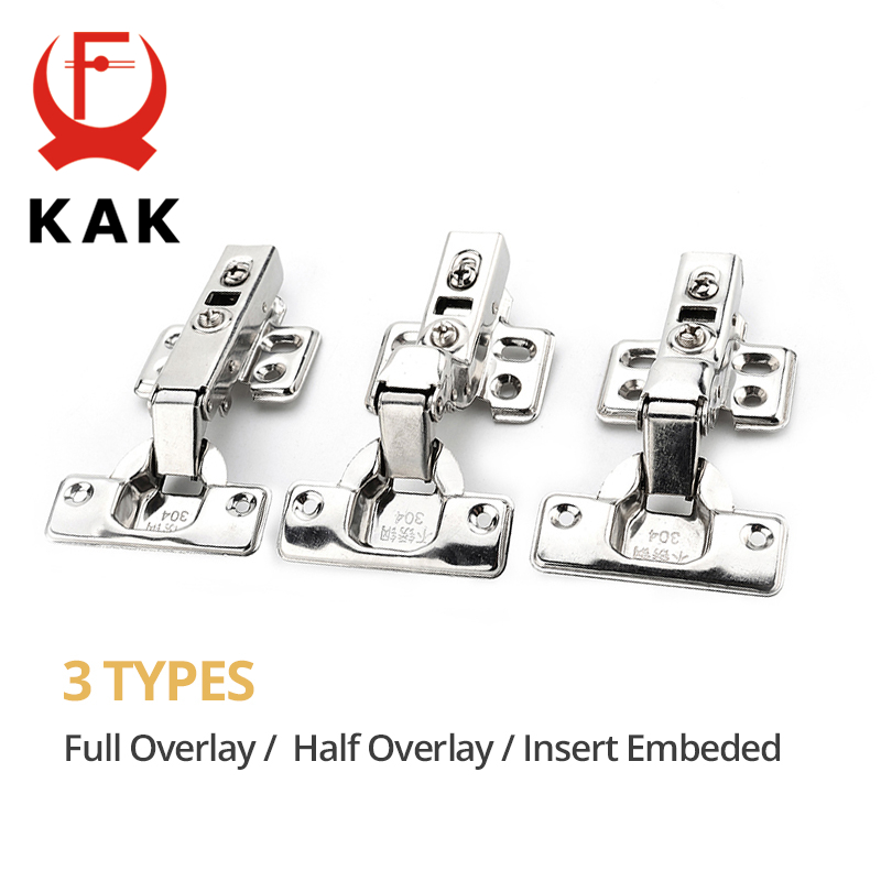 KAK 8 Pieces Stainless Steel C - Cabinet Hinge Overlay review and price