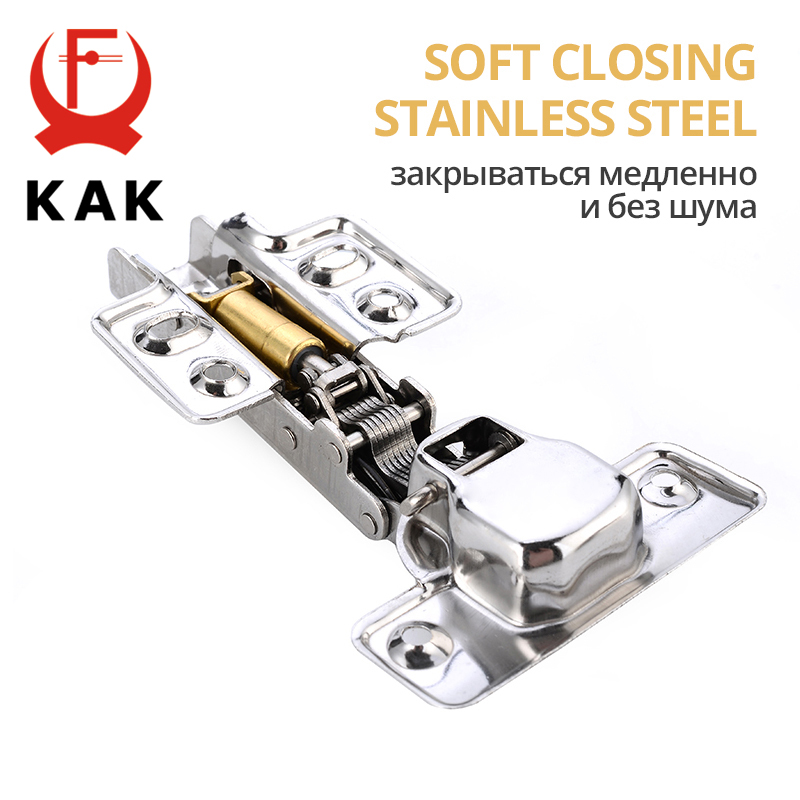 KAK 8 Pieces Stainless Steel C - Cabinet Hinge Overlay review and price