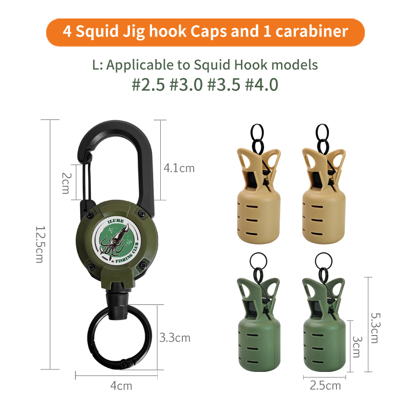 4pcs Telescopic Squid Jig Bait - Furniture Hardware Jig review and price