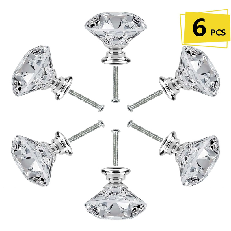 6Pcs Cabinet Knob with Screws  - Furniture Hardware Jig review and price